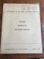 WO2 Korea Amerikaans Food Service Veldkeuken Kok Rantsoen, Verzamelen, Amerika, Verzenden, Boek of Tijdschrift
