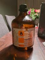 Lege laboratorium fles 5 liter, Gebruikt, Overige kleuren, Ophalen of Verzenden, Glas