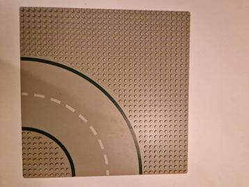 Lego Bocht Wegenplaat 32x32 Grijs (2 stuks) beschikbaar voor biedingen