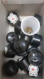 Bakelieten schakelaars TH Leeuwarden, Ophalen of Verzenden, Gebruikt, Schakelaar