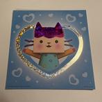 Enkele kaart met glitter folie gabby’s dollhouse 3, Ophalen of Verzenden, Zo goed als nieuw, Overige thema's