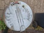 Vintage Helmond Afvalemmer, Huis en Inrichting, Woonaccessoires | Prullenbakken, Ophalen, Gebruikt, Metaal