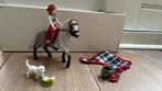 Schleich winter advent kalender set, Verzamelen, Ophalen of Verzenden, Zo goed als nieuw, Paard, Beeldje of Figuurtje