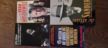 Peter R. de Vries, Moszkowicz, Endstra, Sanders beschikbaar voor biedingen