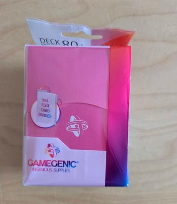 Gamegenic Deck Holder 80+ deckbox roze (nieuw) beschikbaar voor biedingen