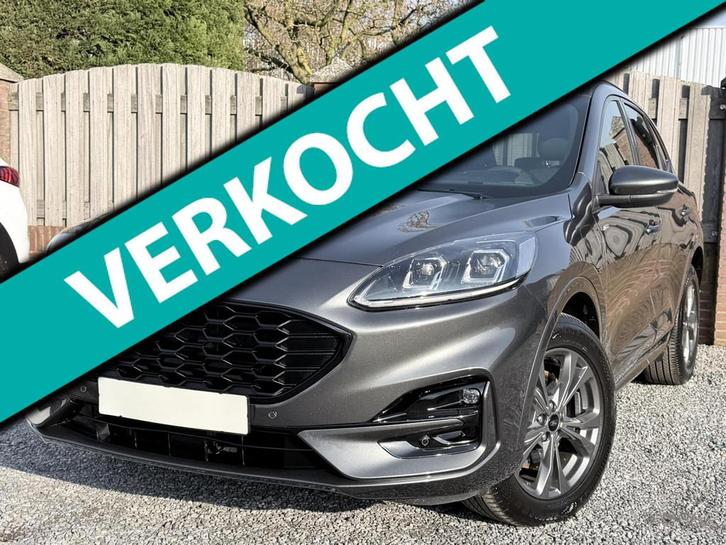 Ford Kuga 2.5 PHEV ST-Line HUD E-STOELEN ECC NAVI APPLE CARP, Auto's, Ford, Bedrijf, Te koop, Kuga, ABS, Achteruitrijcamera, Airbags