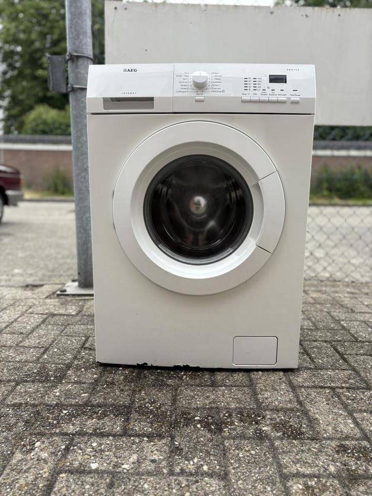 2de hands AEG wasmachine 6 kg 1400 toeren, Witgoed en Apparatuur, Wasmachines, Gebruikt, 4 tot 6 kg, 85 tot 90 cm, 1200 tot 1600 toeren