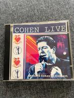 Leonard Cohen Live CD - In Concert, Ophalen of Verzenden, Zo goed als nieuw
