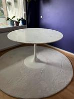 Prachtige vintage marmeren eettafel, Huis en Inrichting, Tafels | Eettafels, Ophalen, Overige materialen, Gebruikt, Rond