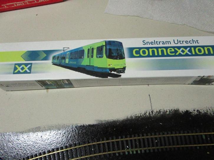 Sneltram Utrecht  Connexxion in nieuwstaat zonder motor ., Hobby en Vrije tijd, Modeltreinen | H0, Zo goed als nieuw, Treinset