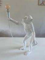 Prachtige Seletti Monkey tafellamp wit, Huis en Inrichting, Lampen | Tafellampen, Ophalen, Kunststof, Gebruikt, 50 tot 75 cm