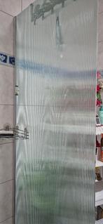 Glazen douche spatscherm, Ophalen, 200 cm of meer, Overige typen, 50 tot 100 cm