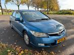 Honda Civic 1.3 Vtec Hybrid 4DR C-tr. 2007 Blauw, Blauw, Origineel Nederlands, 22 km/l, Sedan