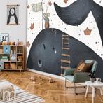 Walvis en Muis vlies behang - Ook op maat - Muurdeco4kids, Verzenden, Nieuw, Wanddecoratie
