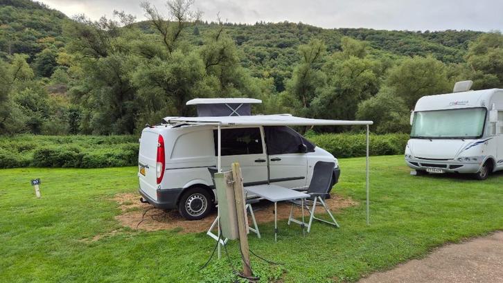 Buscamper mercedes vito, Caravans en Kamperen, Campers, Particulier, tot en met 2, Buscamper of Camperbus, Mercedes-Benz, Mercedes