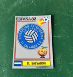 Panini plaatje embleem El Salvador WK 1982, Ophalen of Verzenden