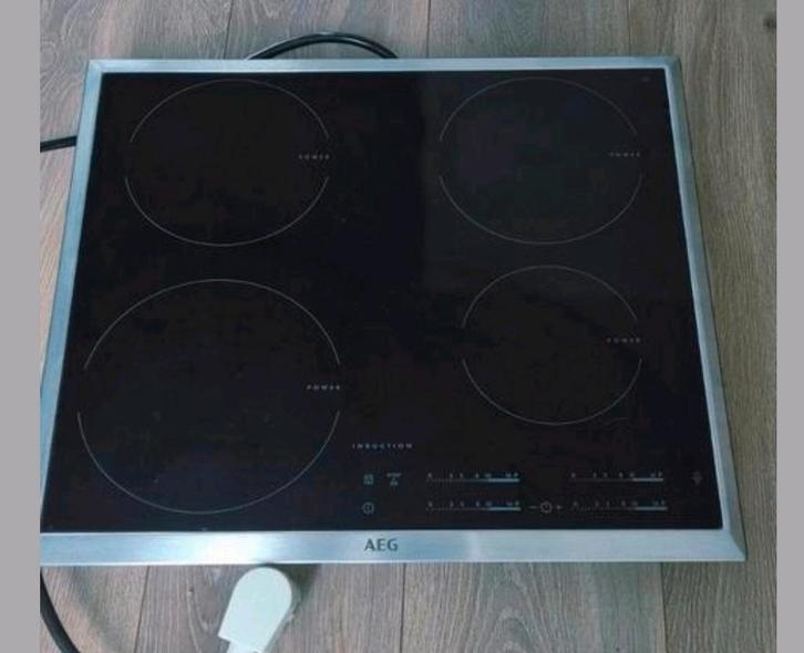 Nette stevige AEG Inductiekookplaat, Witgoed en Apparatuur, Kookplaten, Zo goed als nieuw, Inbouw, Inductie, 4 kookzones, Ophalen of Verzenden