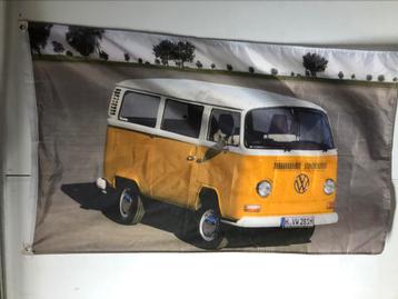 Volkswagen T2 motief / vlekken / 150 x 90 cm  beschikbaar voor biedingen
