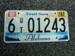 Kentekenplaat licenseplate Alabama 3 USA, Verzenden, Gebruikt, Auto's