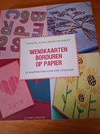 boekje wenskaarten borduren, Ophalen of Verzenden, Nieuw, Patroon