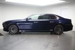 BMW i7 eDrive50 High Executive / Panoramadak Sky Lounge / Ma, Auto's, BMW, Automaat, Achterwielaandrijving, Zwart, Blauw