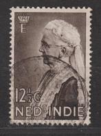 Nr 216 geb Koningin Emma 1934 ; Nederlands Indie voor 10% CW, Verzenden, Gestempeld, Nederlands-Indië