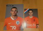 Nederland Elftal Kaarten Wesley Sneijder Robin van Persie, Verzamelen, Sportartikelen en Voetbal, Ophalen of Verzenden, Gebruikt