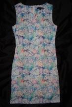 Leuk blauw/wit/groen/zalmkleurig SMASHED LEMON jurk, Ophalen, Blauw, Knielengte, Smashed Lemon