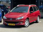 Peugeot 206 SW 1.6-16V Air-line 3 AUTOMAAT/CLIMA/PDC/APK 29-, Stof, Gebruikt, Zwart, 4 cilinders