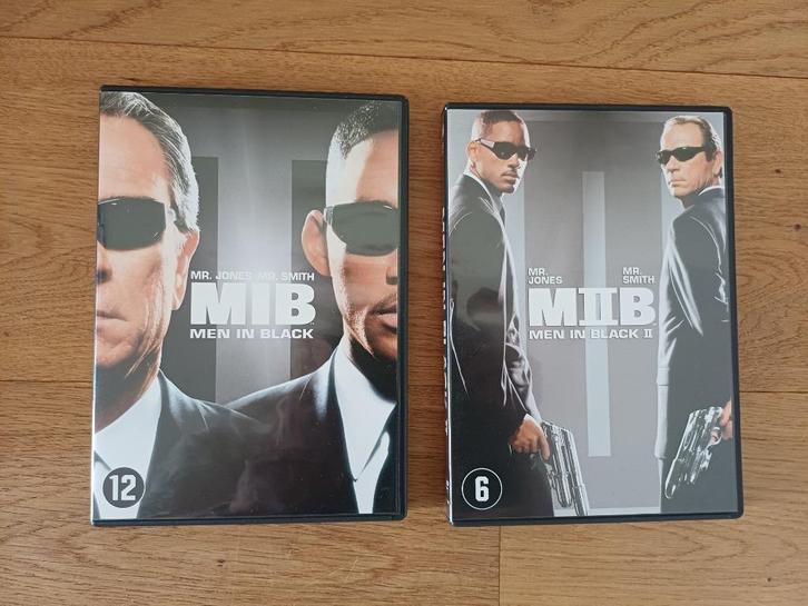 2 dvd’s van Men in Black deel 1 en deel 2, Cd's en Dvd's, Dvd's | Actie, Zo goed als nieuw, Actie, Alle leeftijden, Ophalen of Verzenden
