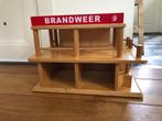 Brandweerkazerne, Kinderen en Baby's, Speelgoed | Houten speelgoed, Ophalen, Gebruikt, Overige typen