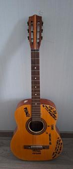 Clarissa Italiaanse gitaar 1973 flower power periode, Muziek en Instrumenten, Snaarinstrumenten | Gitaren | Akoestisch, Ophalen of Verzenden