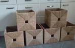 6x knipsa mand voor ikea kallax Vakkenkast, Huis en Inrichting, Ophalen, Zo goed als nieuw, Rechthoekig, Riet
