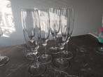Vintage champagneglazen flüte, Ophalen of Verzenden, Nieuw, Overige typen