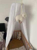 Houten wiegje Prénatal incl. Matras + Hemel wit + piekstok, Ophalen, Zo goed als nieuw, Wieg