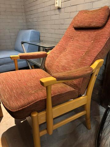 Scandinavische relax fauteuil - 65x60x45H beschikbaar voor biedingen