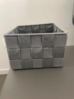 Grijs opbergmandje van Hema, Huis en Inrichting, Woonaccessoires | Schalen en Manden, Ophalen of Verzenden, Zo goed als nieuw