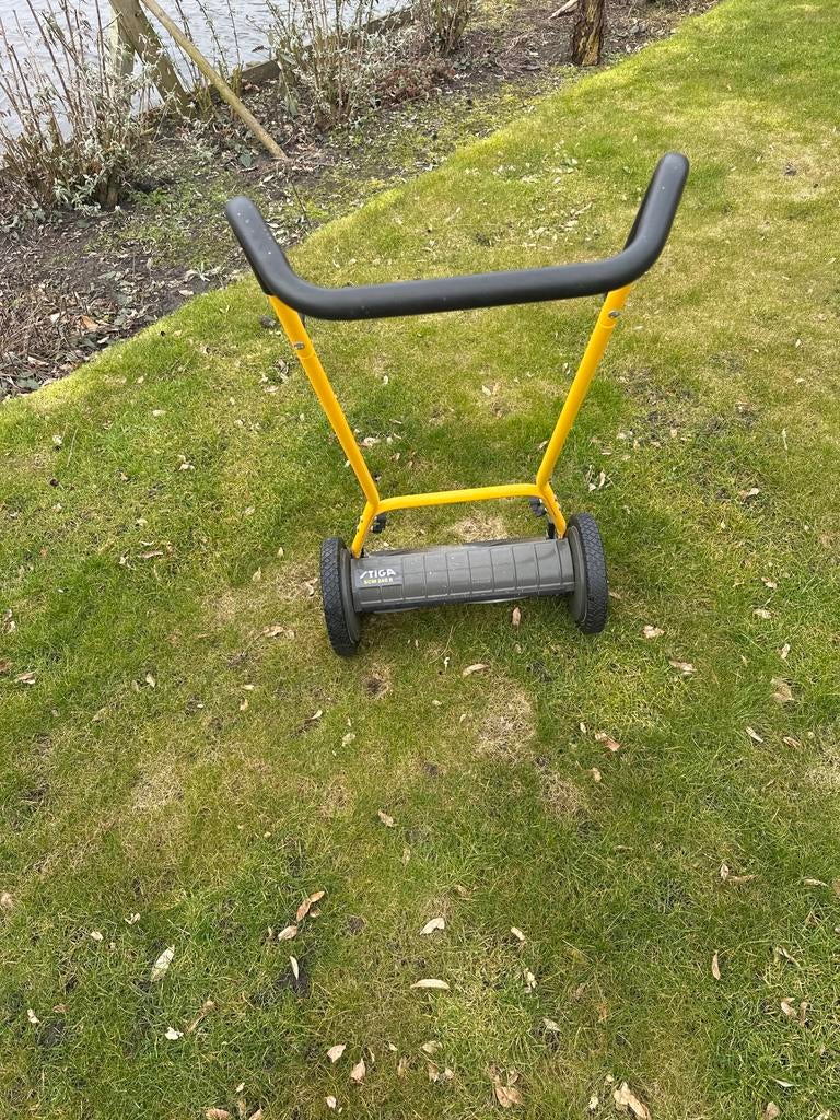Stiga Handgrasmaaier - SCM 240 R, Tuin en Terras, Grasmaaiers, Gebruikt, Handgrasmaaier, Ophalen of Verzenden, 40 t/m 49 cm