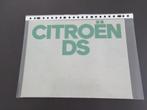 NL uitklap folder Citroen DS, Verzenden, Zo goed als nieuw, Citroën