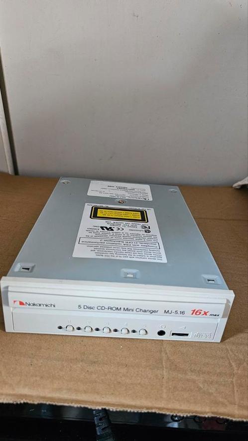 Nakamichi 5-Disc Mini Changer MJ-5.16si SCSI 16X, Computers en Software, Optische drives, Gebruikt, Ophalen of Verzenden
