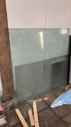 Facet geslepen glasplaat., Doe-het-zelf en Verbouw, Glas en Ramen, Ophalen, Gebruikt, 120 tot 160 cm, Glasplaat