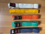 JUDO  BANDEN van wit naar blauw, Ophalen, Gebruikt, Maat XL, Judo
