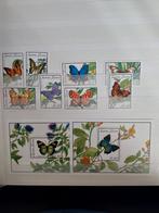 Sierra Leone 1279-1286+blok 109/110 vlinders 1989 postfris, Ophalen of Verzenden, Dier of Natuur