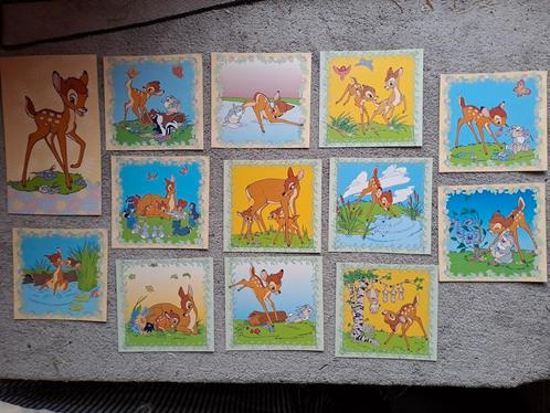 Disney Bambi kaarten, Verzamelen, Disney, Nieuw, Servies, Ophalen of Verzenden