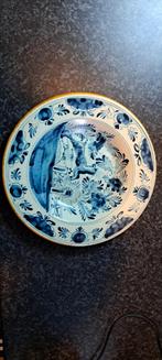 Metalen 'armelui' bord Delft., Ophalen of Verzenden