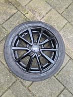 16 inch zwarte velgen met banden, Auto-onderdelen, Banden en Velgen, Gebruikt, 16 inch, Banden en Velgen, Ophalen of Verzenden