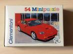 puzzel minipuzzle 54 stukjes Ferrari 550 Maranello.  2000, Ophalen of Verzenden, Zo goed als nieuw, Auto's