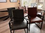 Industriële eetstoelen, Ophalen, Zo goed als nieuw, Grijs, Vijf, Zes of meer stoelen