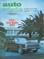 Autovisie 13 1969 : Alfa Romeo 1600 Giulia Super, Boeken, Auto's | Folders en Tijdschriften, Gelezen, Autovisie, Alfa Romeo, Ophalen of Verzenden