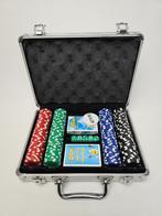Pokersetje in koffertje, Ophalen of Verzenden, Gebruikt